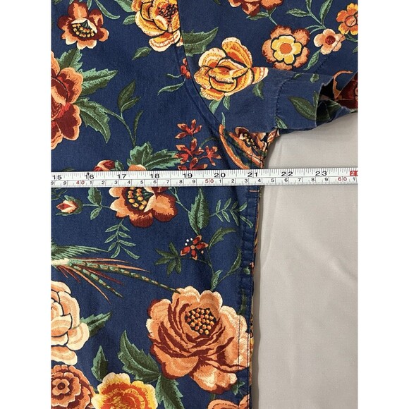 Denim & Flower Ricky Singh Pheonix Flower Button-Up Shirt Men’s M Slim Fit - Picture 7 of 9